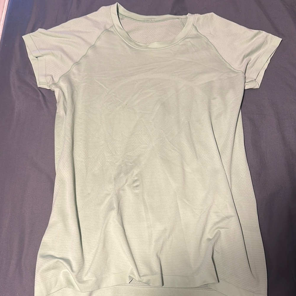 Lululemon Athletica Mint Green Short Sleeve Tee